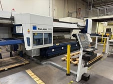Trumpf #TruLaser-2025, CNC laser, 4' x10' tbl., 2000 watts, 120" X, 48" Y, 4.5" Z, 2013