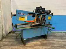9" x 16" DoAll #C916A, horizontal band saw, 159" x 1" blade, vise, coolant, parts counter, 1999