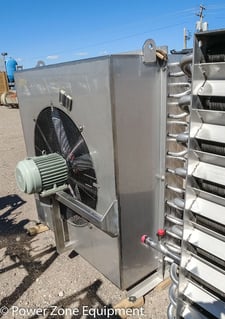 John Crane, Heat Exchanger, 45" x 49.75" Cooling Area, 3 HP, 1445 RPM, 400 V