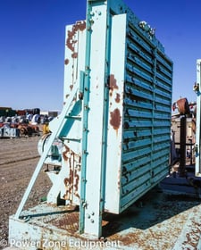 Caterpillar #D398, Radiator for Caterpillar D398 engine, 70" x 66" x 8" Cooling Area, 7.5 HP, 1170 RPM