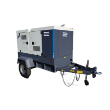 60 KW Atlas Copco #QAS70JD T4F, diesel generator set, standby, 480 Volts multi, 2024