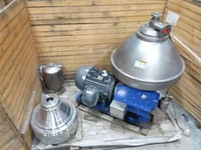 Alfa-Laval #BDPX918CGV-14CRX, Inert Gas Unit for Glycerin Removal, solids-ejecting centrifuge