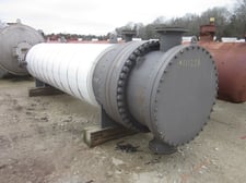 3231 sq.ft., 630 psi shell, Ohmstede, 30FV psi tube, 500&deg;F, 2015