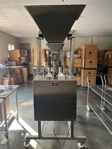 AllFill #VF100-E, vibratory bag filler, 2015