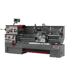 18" x 60" Jet #GH-1860ZX, engine lathe, 3/8"-7-3/4" Steady Rest, 5" compound slide travel, 9" cross slide