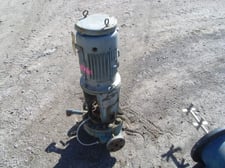 75 GPM @ 120' TDH, Ingersoll-Rand #1x7-WN, Vertical In-Line Centrifugal Pump, 1-Stage, 2" suction, 1"