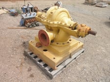 3400 GPM @ 400' TDH, Unknown #8x10x16, Centrifugal Pump, Horz. Split Case, BB1, 2-Stage, 15.5" imp., 10"