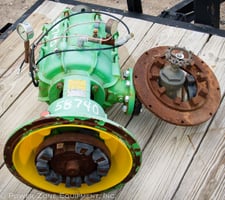 396 GPM @ 501' TDH, Rovatti #F43K80-90/4E, Centrifugal Pump, Horz., Multi-Stage, 4" suction, 2" discharge, 69