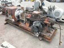 1312 GPM @ 640' TDH, United #4MS-B, Centrifugal Pump, Horz., BB1, 2-Stage, 10.19" imp., 6" suction, 4"