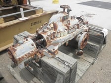390 GPM @ 1066' TDH, Ingersoll-Rand #3x8DA-4, Centrifugal Pump, Horz., BB3, 4-Stage, 9.15" imp., 4" suction