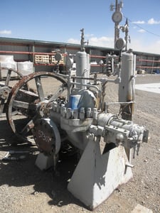 2150 GPM @ 1200' TDH, Sulzer Bingham #6x8x12.5-AHT-MSD, Centrifugal Pump/Hydraulic Turbine, 2-Stage, 8"