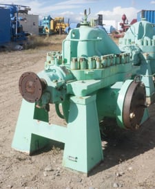6477 GPM @ 1650' TDH, Sulzer Bingham #12x12x15.5-MSD-D, Centrifugal Pump, Horz., 2-Stage, 15.07" imp., 12"