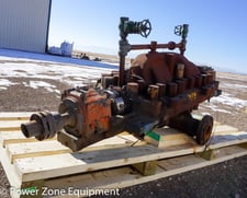 275 GPM @ 1850' TDH, United #3x6x9-MSN, Centrifugal Pump, Horz., Multi-Stage, 6" suction, 3" discharge, 3560