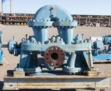 1050 GPM @ 1851' TDH, Ingersoll-Rand #6RTL-6, Centrifugal Pump, Horz., Multi-Stage, 8" suction, 6" discharge