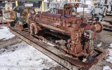 260 GPM @ 2100' TDH, Ingersoll-Rand #3HMTA, Centrifugal Pump, Horz., BB3, 7-Stage, 6" suction, 4" discharge