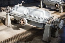 410 GPM @ 2323' TDH, Byron-Jackson #3x4x9-CMX, Centrifugal Pump, Horz., BB3, 12-Stage, 4" suction, 3"