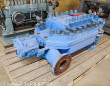 850 GPM @ 2520' TDH, Ingersoll-Rand Rand #4HMT-7, Centrifugal Pump, Horz., BB3, 7-Stage, 3575 RPM