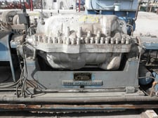 718 GPM @ 2655' TDH, Byron-Jackson #4x6x9D-DVMX, Centrifugal Pump, Horz., BB3, 7-Stage, 6" suction, 4"