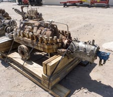 820 GPM @ 2880' TDH, Sulzer Bingham #4x6x10B-MSD, Centrifugal Pump, Horz., BB3, 8-Stage, 9.75" imp., 6"