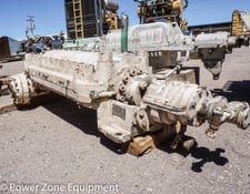 500 GPM @ 2960' TDH, Ingersoll-Rand #3HMTA-9, Centrifugal Pump, Horz., BB3, 9-Stage, 6" suction, 4"