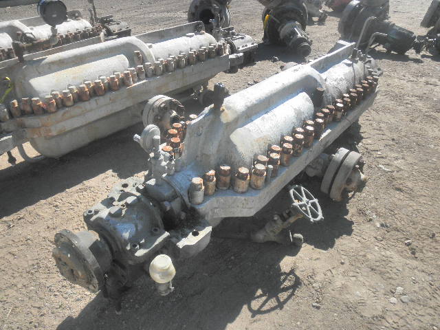 372 GPM @ 4496' TDH, Sulzer Bingham #3x6x9-MSD-B, Centrifugal Pump, Horz., BB3, 14-Stage, 9" imp., 6"