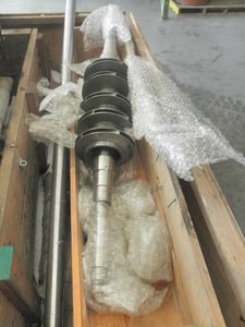 Byron Jackson #3x6x9E-DVMX, Rotating Assembly, 5-Stage, 800 GPM @ 1770' TDH, 9.25" imp., 2.19" shaft