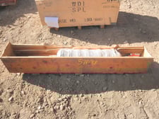 Sulzer Bingham #3x4x9C-MSD, Rotor Assembly, 7-Stage, 700 GPM @ 2275' TDH, 9" imp., 2.25" shaft, 5-Vane, Never