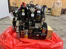 142 HP Caterpillar #C4.4, industrial diesel engine, sound attenuated enclosure 3, DPF system included, 2019