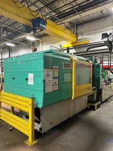 440 Ton, 34/12 oz., Arburg #820S-4000-2100/800, 2 shot horizontal injection molding machine, 2007