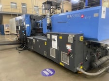 596 Ton, 80.14 oz., Haitian #MA5300/4500, hybrid horizontal injection molding machine, 85mm screw, 2011