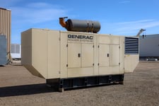 645 KW Generac #575RSL4030, generator, weatherproof enclosure, 277/480 Volts, 134 hours, 2000