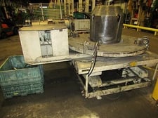 Sakamura #45MM, uncoiler/straightener, 45-65 SPM, 45 mm max wire diameter, 100mm cut-off length