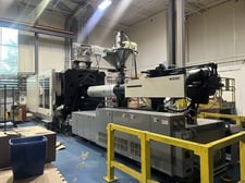 1200 Ton, 201 oz., Nissei #FVX1100III-600L, horizontal injection molding machine, Tact IV Control, 2021