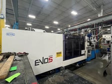 550 Ton, 36.4 oz., Netstal #EVOS-5500-2900, horizontal injection molding machine, 70mm screw, 2014