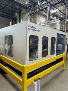 1150 Ton, 184.55 oz., Hyundai #EDIS-1150DL, horizontal injection molding machine, 110mm screw, 2014 (7