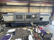 Mori Seiki #TL-40B-3000, CNC flat bed turning center, MSC-518 Control, 24.4" swing, 122.6" centers, 12"