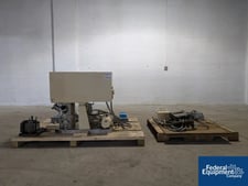 2 gallon Ross #PD-2, Stainless Steel Planetary Mixer, vacuum cover, high speed disperser