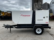 100 KW Magnum #MGG100M, Natural gas generator set, 480 Volts, 150 HP @ 1800 RPM, Generac EGNXB08.92C5 engine