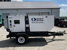 100 KW Magnanum #MGG100M, Natural gas generator set, 480 Volts, Magnaplus GM 9.0 liter engine, sound