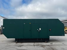 500 KW Cummins #GFGB, Natural gas generator set, 277/480 Volts, 114 hours, 770 HP @ 1800 RPM, GTA28 engine