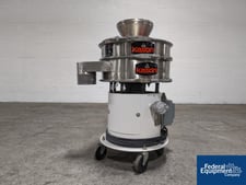 24" Kason #K24-1-SS, Screener, Stainless Steel single deck and cover, .33 hp, 208 volt motor, on stand, S/N