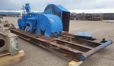 754 GPM @ 970 psi, Continental Emsco #DA-500, Duplex Production Pump, 16" stroke, 6" pistons, 10" suction, 4"