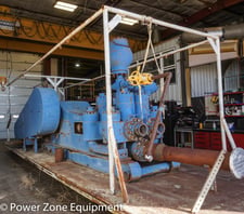 751 GPM @ 970 psi, Emsco #D-500, Duplex Production Pump, 16" stroke, 4.75"/7.5" pistons, 10" suction, 4"