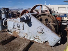 821 GPM @ 1319 psi, Gardner Denver #FQ-FXQ, Duplex Production Pump, 16" stroke, 57" sheave, 8" suction, 4"