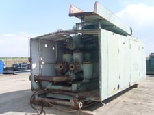 285/805 GPM @ 3550/1265 psi, National #G-700, Duplex Pump, 14" stroke, 5"/8" pistons, 5.38:1 Ratio, 700 HP