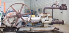 275 GPM @ 1500 psi, Oilwell #510-P, Duplex Production Pump, 10" stroke, 5" pistons & liners, 4" suction, 3"