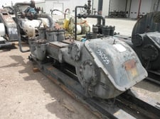 440 GPM @ 500 psi, Oilwell #610-P, Duplex Production Pump, 10" stroke, 5.05:1 Ratio, 120 HP, 85 RPM