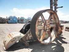 110/268 GPM @ 1500/530 psi, Worthington #KPS-1, Duplex Pump, 10" stroke, 3.5"/6" pistons, 6" suction, 4"