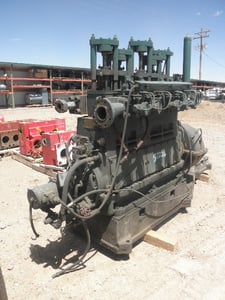 53 GPM @ 4250 psi, Aldrich #5V-5, Vertical Quintuplex Pump, 5" stroke, 1.38" plungers, 5:1 Ratio, 150 HP, 340