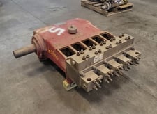 47 GPM @ 7170 psi, Wheatley #Q4240, Quintuplex Pump, 4.5" stroke, 1.25" plungers, 2" suction, 1" discharge